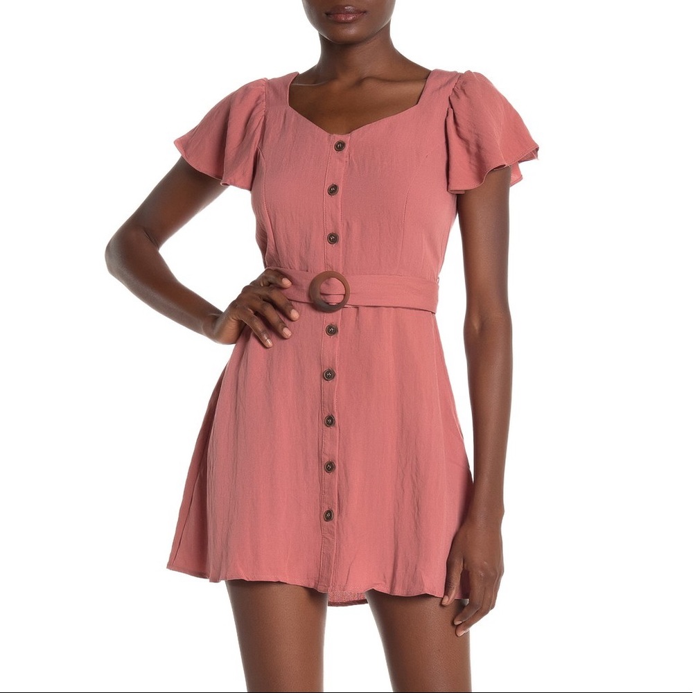 NWT Flutter Sleeve Dress